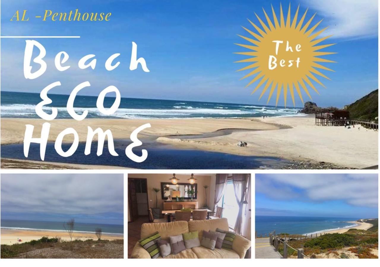 Beach Eco Home Senhora da Vitoria Bagian luar foto