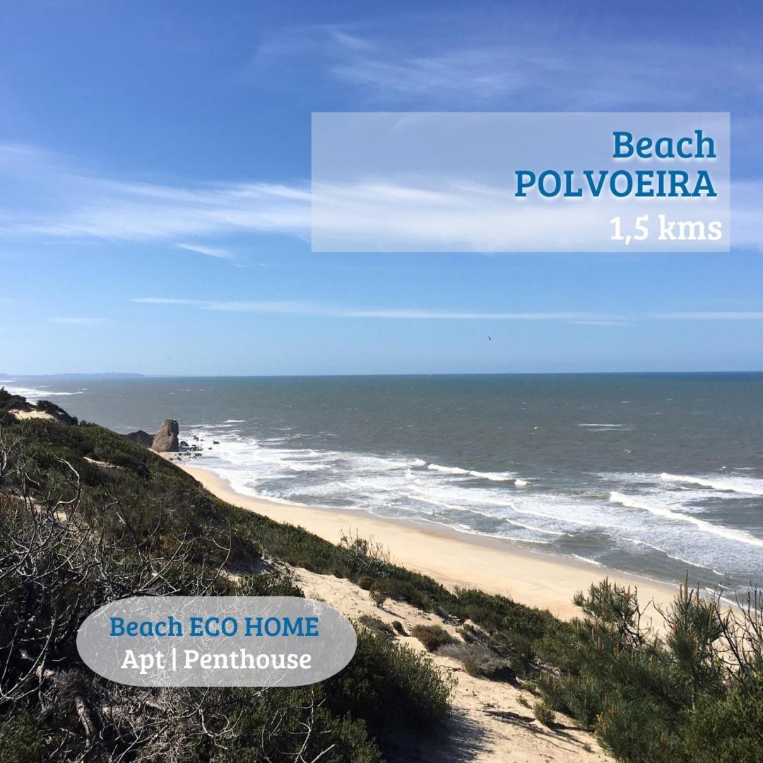 Beach Eco Home Senhora da Vitoria Bagian luar foto