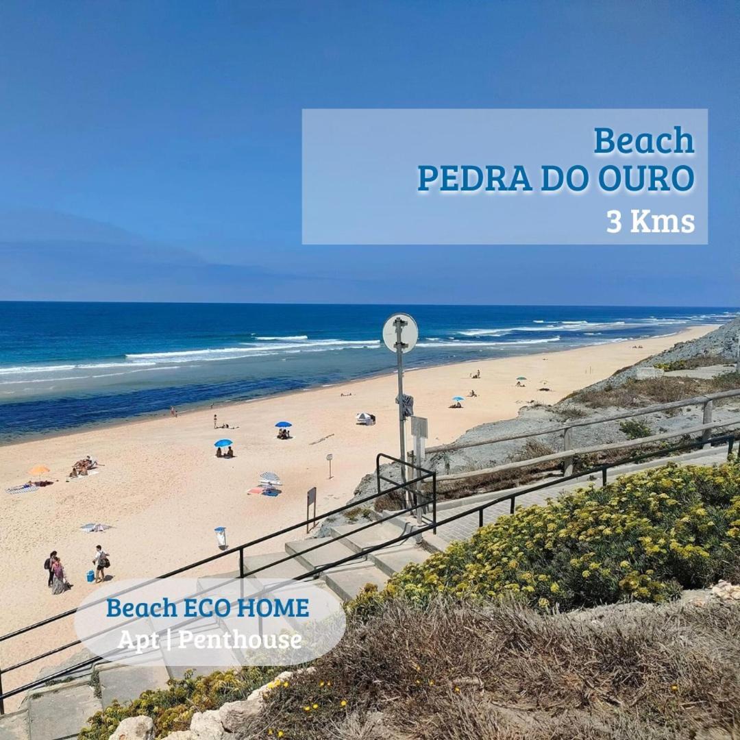 Beach Eco Home Senhora da Vitoria Bagian luar foto