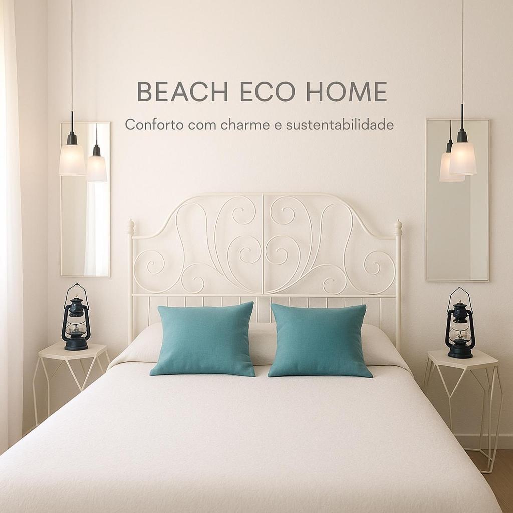 Beach Eco Home Senhora da Vitoria Bagian luar foto
